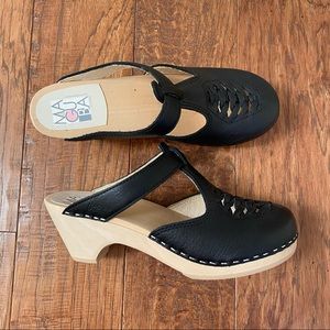 Marina Nairobi woven wedge clogs Size 40
